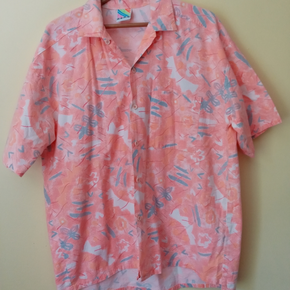 Vintage 'Surf Gear' Button Down